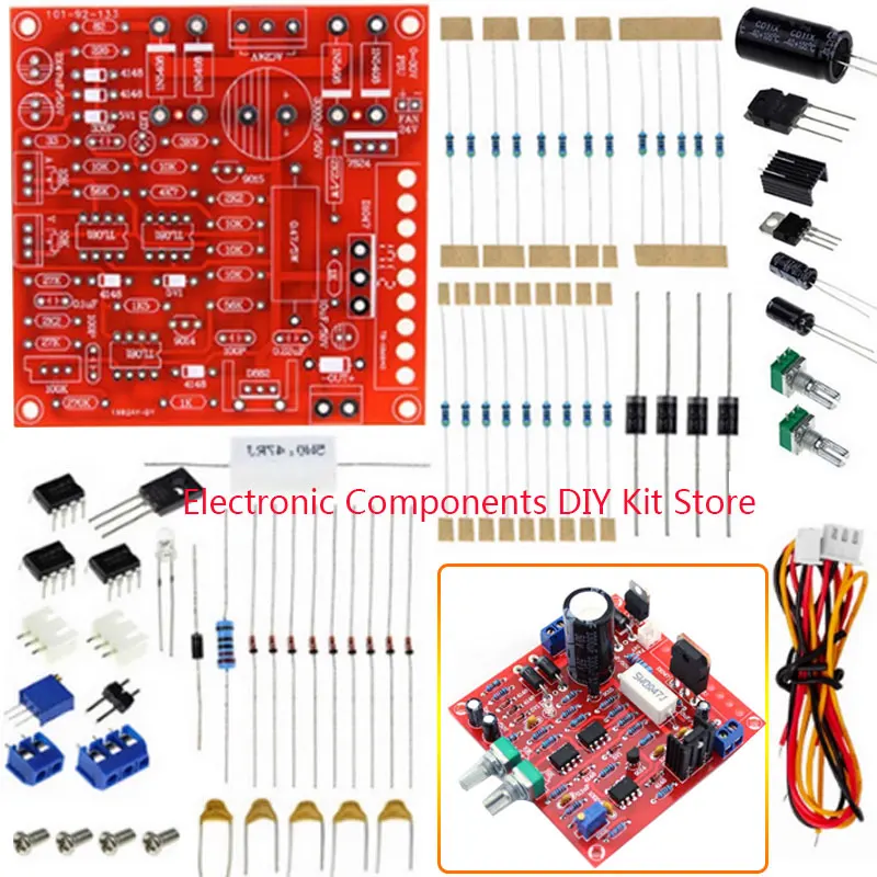 kf-Sb88b792691874128ac4d16379e60ccb3I 0-30V 2mA-3A DC Regulated Power Supply DIY Kit Continuously Adjustable Current Limiting Protection Voltage Regulator Set - Image 1