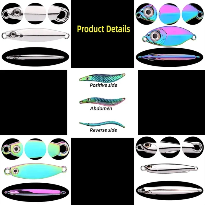 5pcs/lot Wobbler lures 3g/10g/15g Metal Vib Fishing Lure set Sinking Hard Metal VIB Sea Fishing Lures Artificial Pesca Bait - Image 5