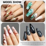 YOKEFELLOW Blooming Gel 16ml Clear Watercolor Gel Polish for Spreading Effect Marble Soak off Uv LED Gel Varnish Nail Art DIY - Image 4