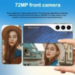 HOT 2025 new C40 Pro original intelligent 4G 5G dual card dual standby Android 14 system global version 108MP 8000mAh battery - Image 5