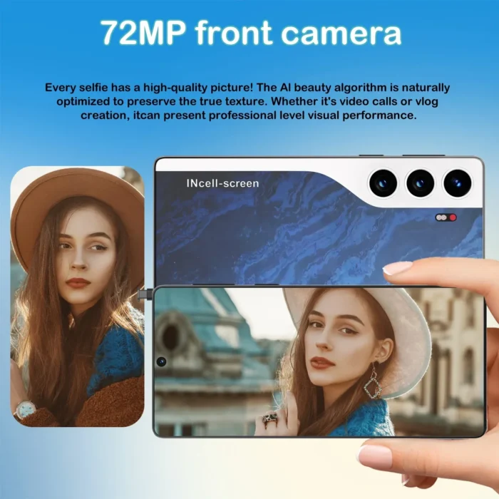 HOT 2025 new C40 Pro original intelligent 4G 5G dual card dual standby Android 14 system global version 108MP 8000mAh battery - Image 5