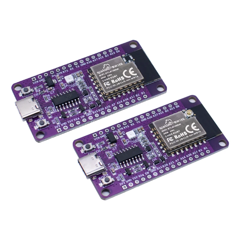 kf-Sc89a243d824d44bea1c4a58be6b9ea95S RTL8720DN dual-band WiFi Bluetooth BLE module NICEMCU BW16 development board supports arduino - Image 3