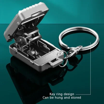 Luggage Nail Cutter Foldable Stainless Steel Nail Clippers Mini Keychain Toenail Fingernail Manicure Trimmer Toenail Clippers