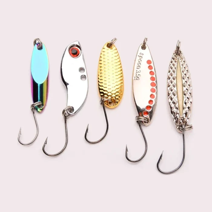 5pcs/lot Wobbler lures 3g/10g/15g Metal Vib Fishing Lure set Sinking Hard Metal VIB Sea Fishing Lures Artificial Pesca Bait - Image 4