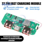 22.5W Fast Charging Digital Display Power Bank Mainboard TFT Color Screen DIY Module Supports PD QC SCP VOOC for Mobile Devices - Image 2