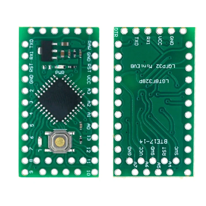 LGT8F328P LQFP32 MiniEVB 3.3V / 5V Replaces Pro Mini ATMEGA328P Fully Compatible For Arduino USE HT42B534-1 Driver - Image 3
