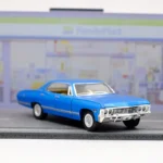 kinsmart 1967 Chevrolet Impala Alloy Diecast Car Model 1/43 Toy With Pull Back For Children Gifts Toy Collection - Image 4