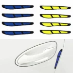 4Pcs Car Door Edges Rearview Mirror Guard Strip Protector Anti-collision waterproof Car Stickers Car Accessories Exterior - Image 2