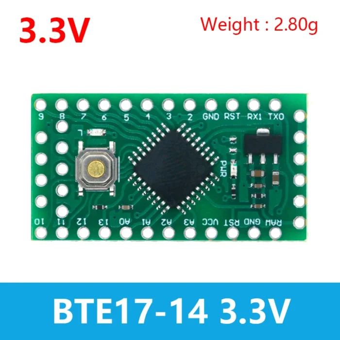 LGT8F328P LQFP32 MiniEVB 3.3V / 5V Replaces Pro Mini ATMEGA328P Fully Compatible For Arduino USE HT42B534-1 Driver - Image 6