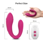 Erotic Wireless Remote Control Clitoris Vibrator U Shape Dildo G Spot Clitoris Stimulat Vibrator Sex Toy for Women Adult Couples - Image 3