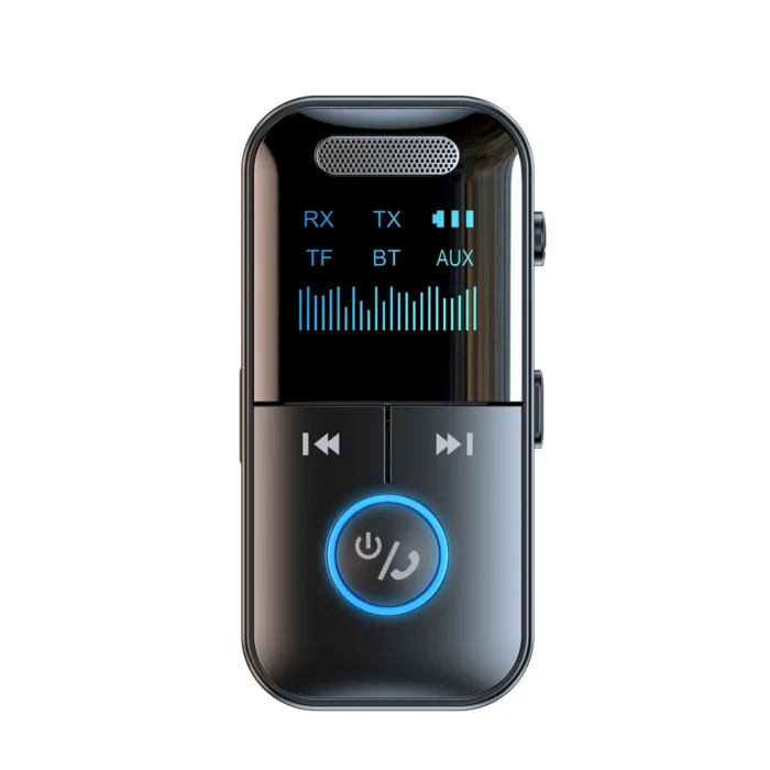 4 IN 1 Bluetooth 5.4 Audio Adapter 3.5mm Aux Wireless Music Receiver Transmitter TF Card Player with Mic For Speaker PC TV Car - Image 4