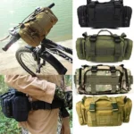 Camouflage Tactical Sling Bag Outdoor Shoulder Fishing Waist Pack for Cycling Lure Camera Gear Multi Purpose Tool Handbag Men