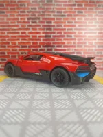 1:32 Bugatti DIVO alloy racing model ornaments acousto-optic pull back double-door boy gifts has sound and lighting functions - Image 5