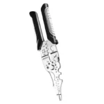 21 in 1 Wire Stripping Pliers Bent Non Slip Handle Electrician Hand Tools Multitool Adjustable Automatic Stripper Tool - Image 6