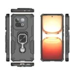 Anti-Slip Phone Case For Vivo iQOO Z10 Turbo Pro Magnetic Suction Stand Phone Holder Back Cover For Vivo iQOO Z10 Turbo Pro Case - Image 2