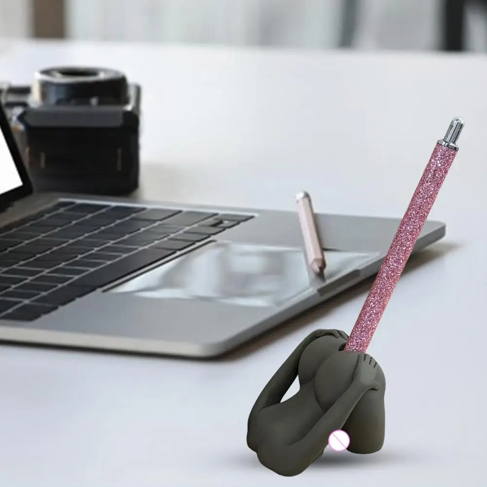 kf-Sf4dffcec0fcf460395c9298691718faak Pen Stand 3d Funny Ass Pen Holder Desk Organizer Butt-shaped Pencil Stand Sexy Gag Pen Holder for Office Decor Holder Office - Image 1