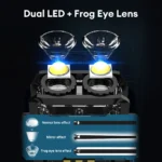 Mini Keychain Flashlight Rechargeable Camping Lamp Safety Warning Light Magnetic Repair Light Outdoor Work Light Emergency Lamp - Image 3