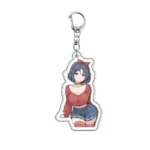 Game MiSide Meme Keychain Women Phone Charm Accessories Car Anime Character Acrylic Cartoon Cute Ring Bag Pendant Gift Fans Gift - Image 6