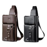 WEIXIER Brand Unisex Single-Shoulder Multi-Function Sports Running Large-Capacity Waist Men's Chest Bag Casual Messenger Wallet