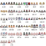 Anime Mini Motion Stickers Pochita Power Denji Chainsaw Man Attack on Titan Decals for Phones,cup,laptop,Etc.Waterproof - Image 2