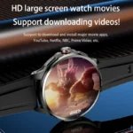 Goldenspike H99 Smartwatch Men Women Smart Watch With 1.95inch Amoled Screen 190° Rotary Camera GPS WIFI 4G/5G SIM Card Slot - Image 6