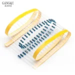 100PCS 1/4W 0R-22M 1% Metal Film Resistor 0.25W 0 2.2 10 100 120 150 220 270 330 470 1K 2.2K 4.7K 10K 100K 470K 1M 10M 20M ohms - Image 2