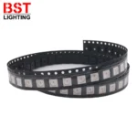 WS2812B RGB LED Chip 5050SMD 10-1000PCS Black/White PCB WS2812 Individually Addressable Chip Pixels DC5V - Image 2