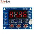 ZB2L3 Battery Tester LED Digital Display 18650 Lithium Battery Power Supply Test Resistance Lead-acid Capacity Discharge Meter - Image 3