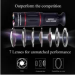 APEXEL Universal 18x25 Monocular Zoom HD Optical Cell Phone Lens Observing Survey 18X telephoto lens with tripod for Smartphone - Image 4