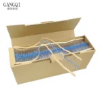 100PCS 1/4W 0R-22M 1% Metal Film Resistor 0.25W 0 2.2 10 100 120 150 220 270 330 470 1K 2.2K 4.7K 10K 100K 470K 1M 10M 20M ohms - Image 3