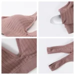 Seamless Bras For Women Sports Deep V Bra Tops Female Non-wire Brassiere Women Underwear Backless Sexy Lingerie Soft Intimates - Image 6