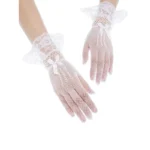 New Fashion Women Lace Party Sexy Gloves Full Finger Sunscreen Gloves Girl Mittens Gloves Wedding Dress Driving Accessory Gift - Image 4