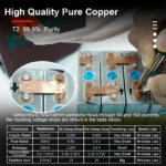 T2 99% Pure Copper Strip/Nickel Plated Copper Strip 5M for 18650 26650 21700 Li-ion Battery Pack Spot Welding Strip 0.15mm/0.2mm - Image 6