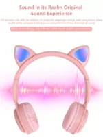 Cat Ears Headband Bluetooth Headphones New Wireless Bluetooth Headphones - Image 5