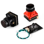 9IMOD FPV Camera 1800TVL 5MP 2.1mm 1/3 coms IR Blocked​ senso 5V-40V NTSC/PAL with OSD Internal for RC FPV Racing Drone DIY Part - Image 2