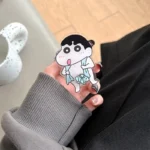Anime Crayon Shin-Chan Mobile Phone Cushion Bracket Interest Crayon Shin-Chan Back Stick Telescopic Bracket Desktop Ornament - Image 4
