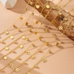 DIEYURO 316L Stainless Steel Zircon Love Star Flower Tree of Life Eye Necklace Girl New Trend Fashion Neck Chain Jewelry Gift - Image 5