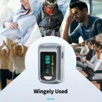 HealthTree Finger Pulse Oximeter Blood Oxygen Saturation Meter Heart Rate Monitor OLED Oximetro De Dedo SPO2 PR PI RR Bluetooth - Image 6