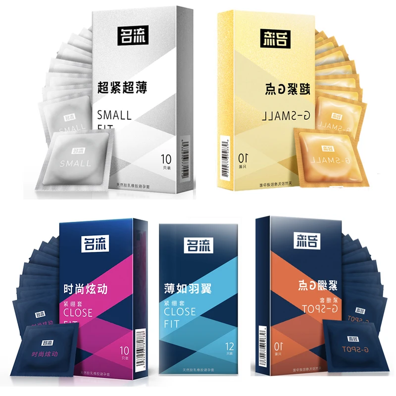 kf-S23c7eb3ce1554458841aaea9b71ff9f4k PERSONAGE ALL Small condom 45mm 49mm Tight Ribed Spikes Condoms Long Delayed Pleasure Latex Penis Sleeve Safe Lubricantion Toys - Image 1