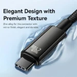 Baseus 240W USB C Cable for iPhone 17 16 15 Plus Pro Max Supercharge for Macbook Fast Charger Type C Cable for xiaomi Samsung - Image 4