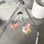 Anime Crayon Shin-Chan Mobile Phone Cushion Bracket Interest Crayon Shin-Chan Back Stick Telescopic Bracket Desktop Ornament - Image 5