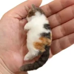 Sheep Felt Poke Cat Handmade Material Bag For Beginner Diy Wool Needle Felting Simulation Creative Animal Gifts - Image 6
