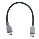 USB Type C 3.1 Male To Mini micro USB 5 Pin B Male Plug Converter OTG Adapter Lead Data Cable for Mobile 25cm 50cm 1m - Image 5