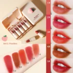 5 Colors/Box Cute Mini Capsule Lipstick Long Lasting Non-stick Cup Lip Tint Lipstick Pills Gift Set Lip Gloss Makeup Cosmetic - Image 2