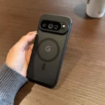 For Google 9A Magsafe Case Slim Matte Carbon Fiber Wireless Charging Cover for Google Pixel 9 10 Pro XL 8A 8 Pro Armror Cover - Image 3