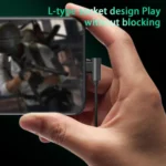 3.5mm Type C Earphones Wired 90 Degree L-line In Ear Wired Headphones Gaming Earbuds With Mic Hifi Bass Ear Phones Wholesale - Image 4