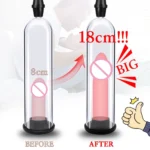 Penis Pump Sex Toys for Men Male Masturbator Penis Extender Vacuum Pump Penis Enlargement Enhancer Dick Trainer Massager Ring - Image 2