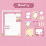 Kawaii Hello Kitty Sanrio Convenience Ben Black Beauty Cinnamon Roll My Melody notebook ITO Paste Notepad Student gift office st - Image 4