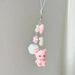 Cartoon Animal Mobile Phone Straps Camera Keychain Lanyard Short Women Anti-Lost Decoration Pendant For iPhone Case Girls Gift - Image 6