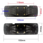 ANSHILONG Backplate Bracket Back Panel for Car Mirror Dash Camera DVR Instead of Strap - Image 3